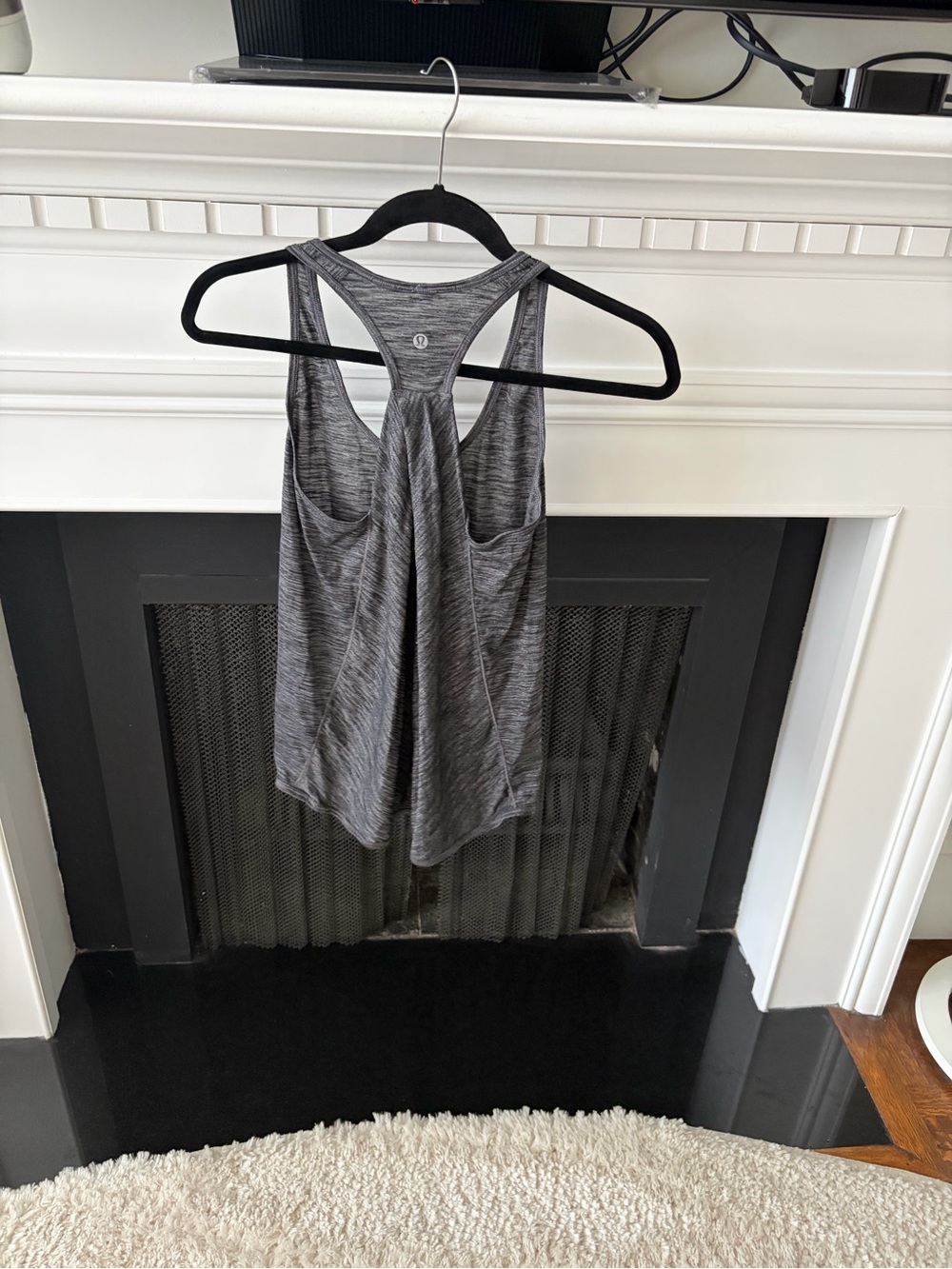 Lululemon Essential Tank, Grey, Size 2